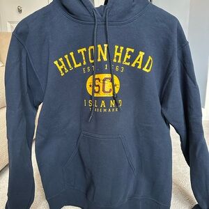 Hilton Head Navy Blue Men's Hoodie